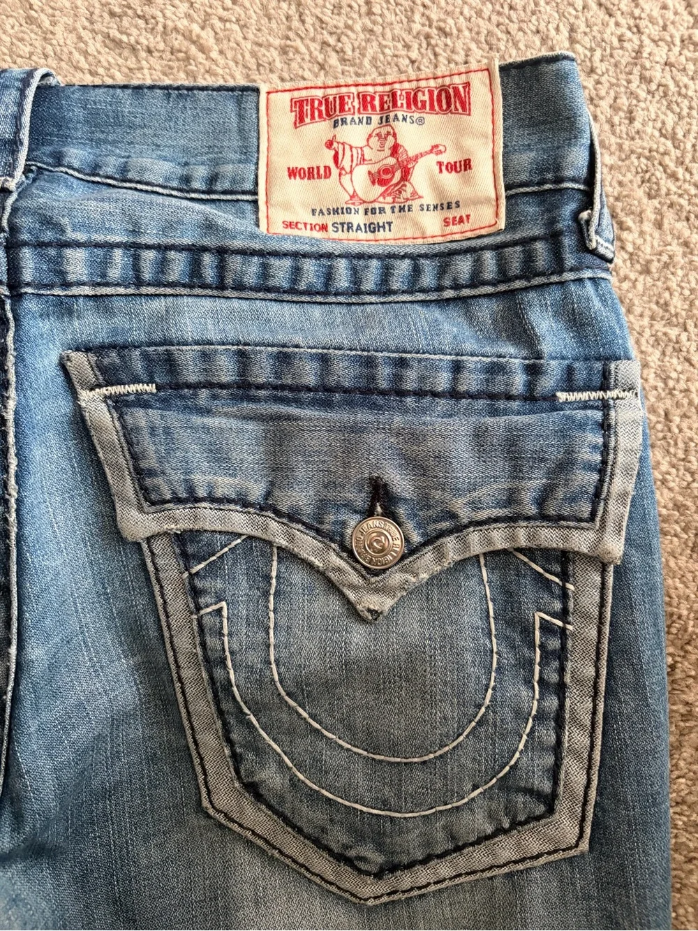 True Religion Men's Straight-Leg Jeans 32W